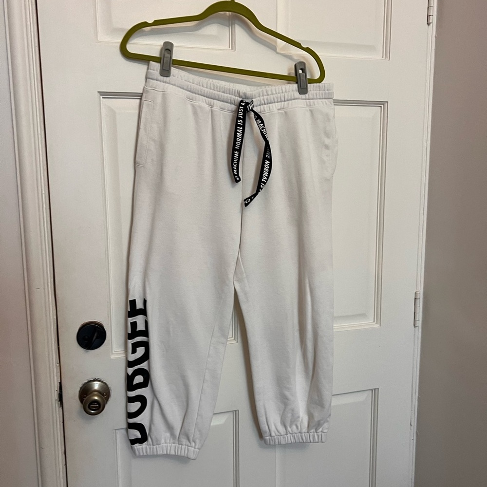 White Jogger Pants
